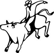 Bull Riding Clip Art