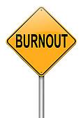 Burnout Concept    Clipart Graphic