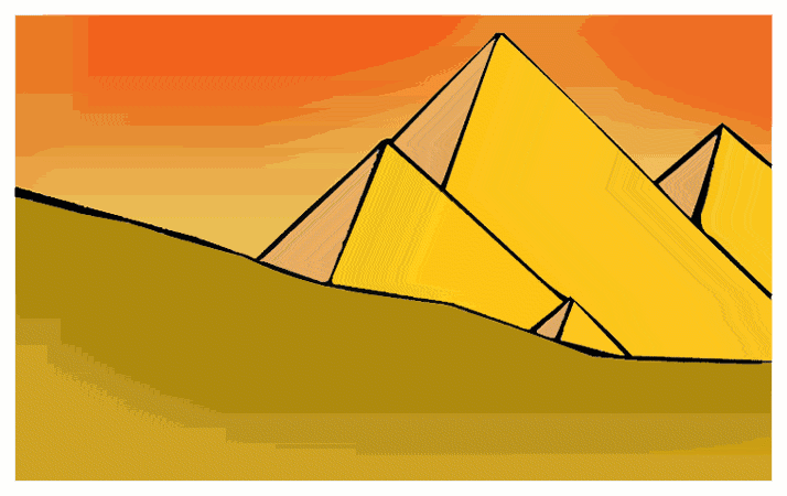Egyptian Pyramid Clip Art