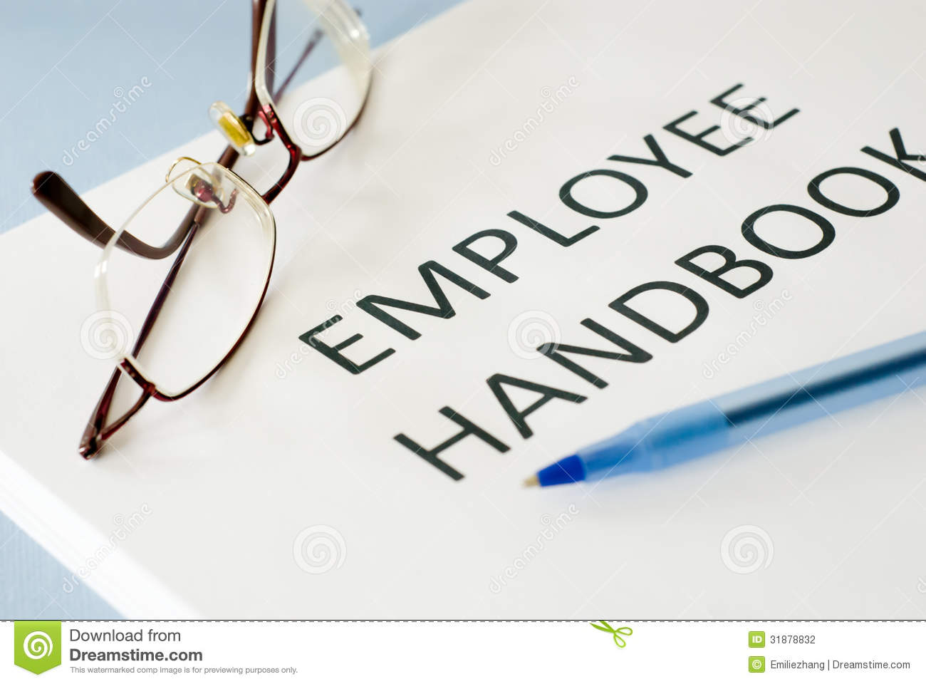 Employee Handbook Stock Photography   Image  31878832