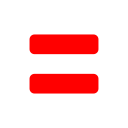 Free Red Equal Sign 2 Icon Download Red Equal Sign 2 Icon