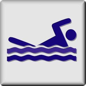 Hotel Icon Swimming Pool Clip Art At Clker Com   Vector Clip Art