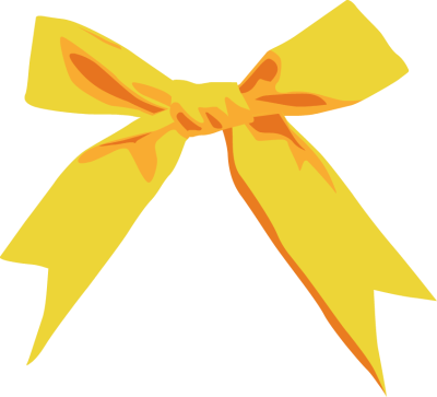     Love Usage To Insert Yellow Ribbon Bow Clip Art On To Your Photo Just