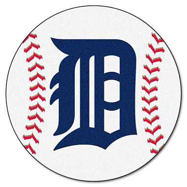 Mlb Detroit Tigers Baseball Mat   27 Diameter   Sam S Club