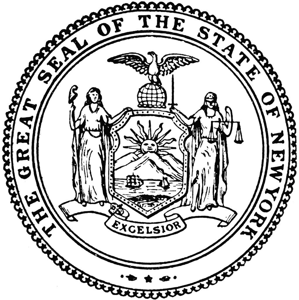 New York State Seal  Seal Of New York