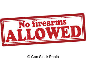 No Firearms Allowed   Stamp With Text No Firearms Allowed   