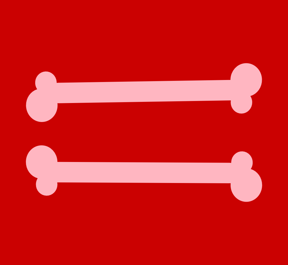 Rainbow Equal Sign Clipart Bones Marriage Equality Red