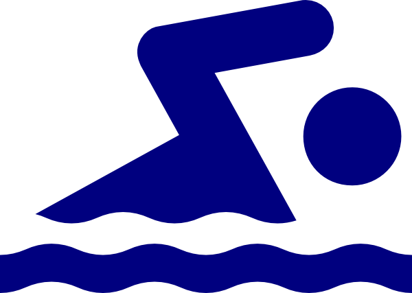 Solo Swimmer Logo Clip Art At Clker Com   Vector Clip Art Online