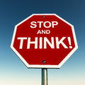 Stop Think Clip Art Stop Think Vector Images Stop Think