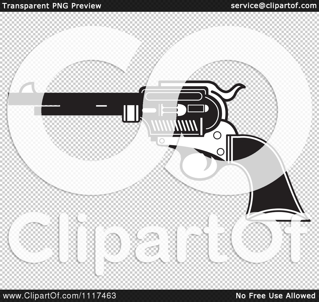 Western Pistol Clip Art Royalty Free Clipart