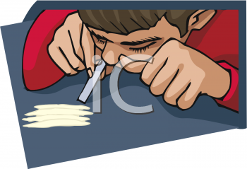 0511 0902 1116 2821 Teen Boy Snorting Cocaine Clipart Image Jpg