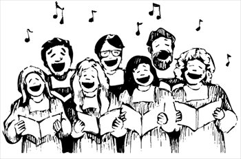 Family Worship Clip Art Choir Clipart