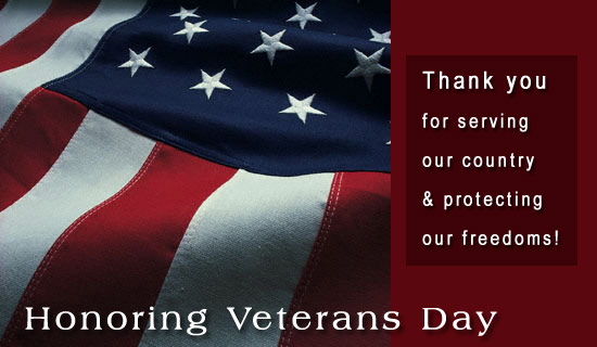 Free Honoring Veterans Day Ecard   Email Free Personalized Veterans