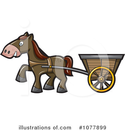 Horse Cart Clipart