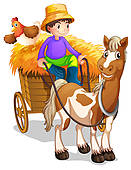 Horse Cart Illustrations And Clip Art  63 Horse Cart Royalty Free