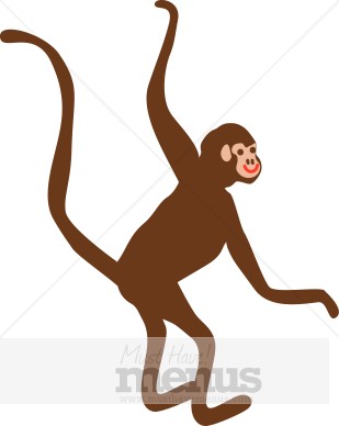 Monkey Jungle Clipart Monkey Clipart
