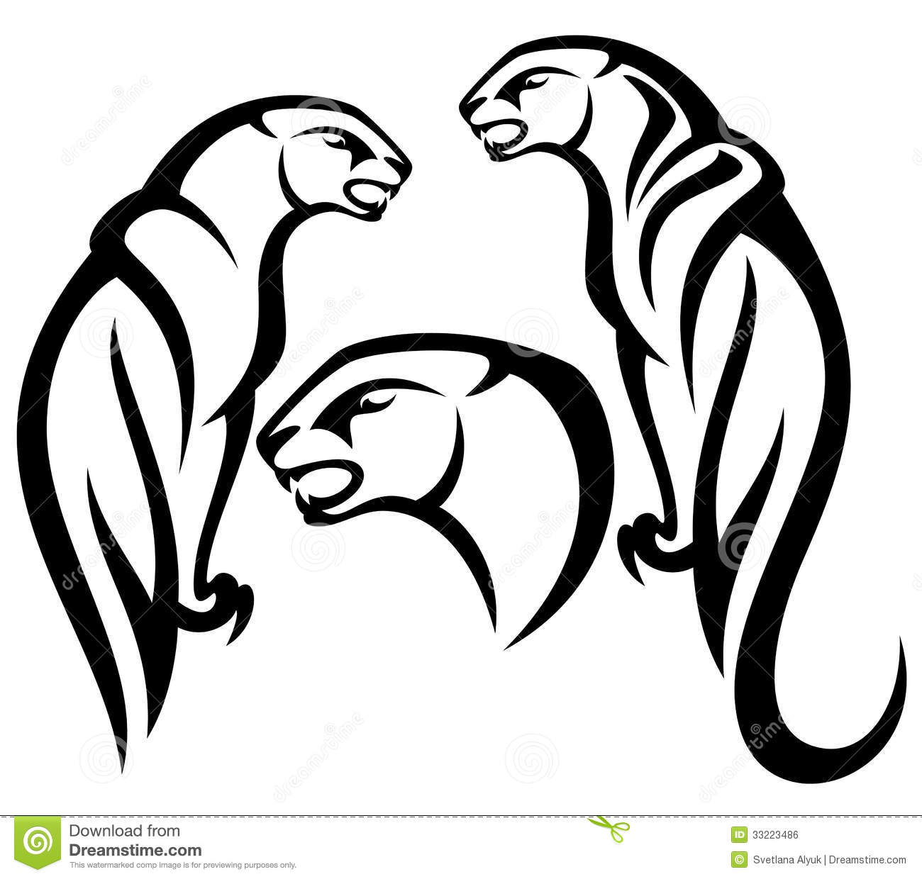 Panther Vector Royalty Free Stock Image   Image  33223486
