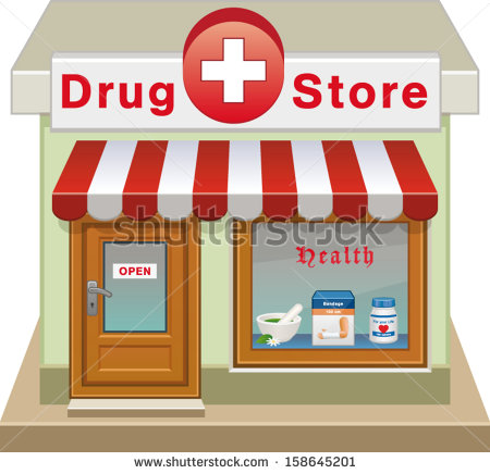 Pharmacy Building Clipart Drug Store