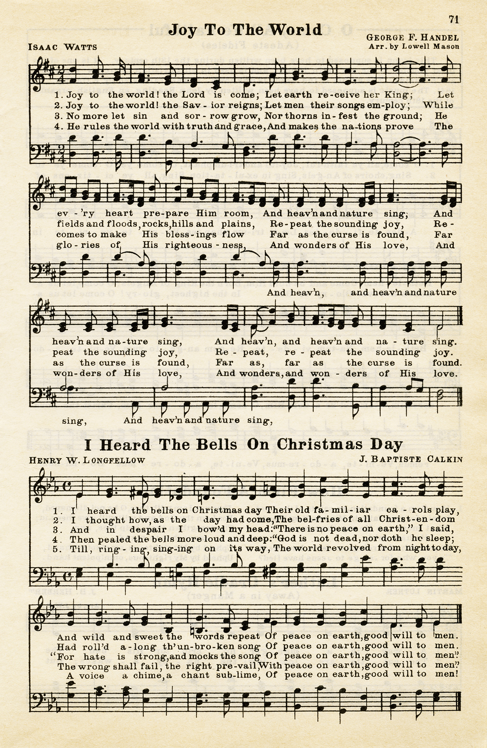     Sheet Music Christmas Hymn Public Domain Christmas Song Free Sheet