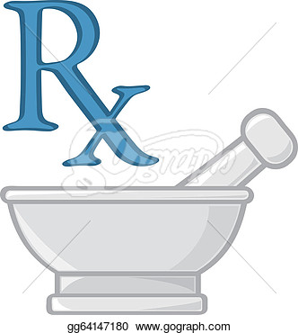 Two Symbols For The Profession Of Pharmacy  Eps Clipart Gg64147180