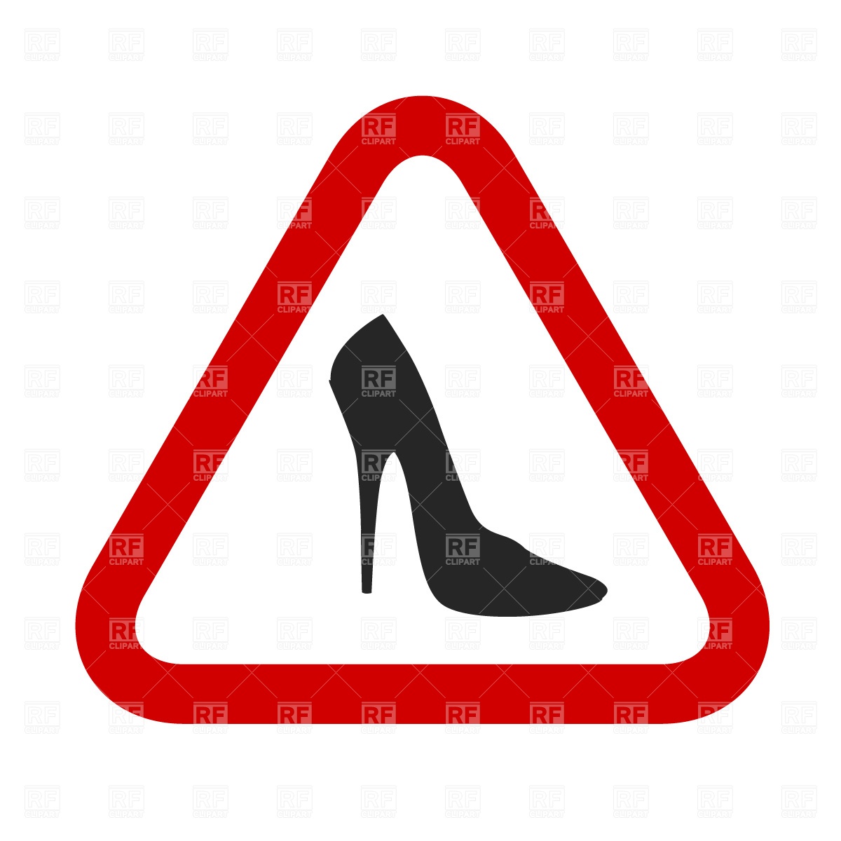 Woman  High Heels Shoes Sign 605 Download Free Vector Clipart  Eps