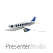 Airplane Flying The Skies Powerpoint Animation