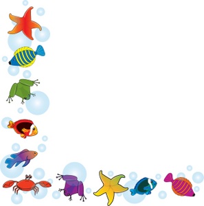 Animals Clipart Image   Animal Border Including A Frog