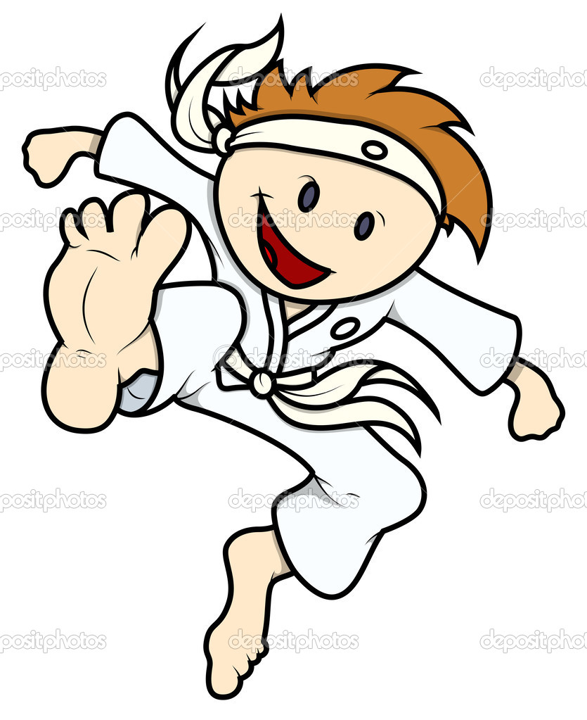 Cartoon Karate Pictures
