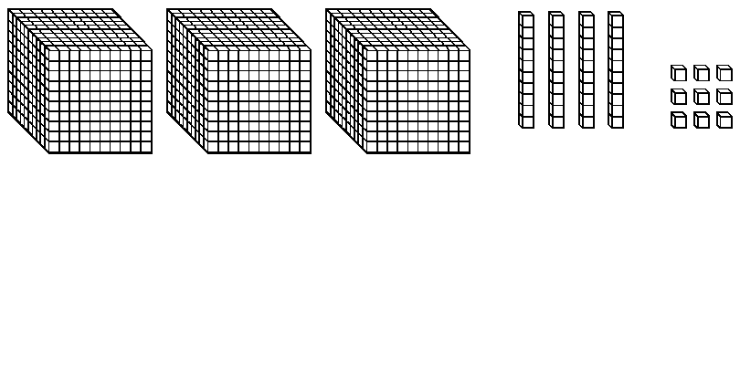 Donnie Used The Base Ten Blocks To Represent Various Numbers  What    
