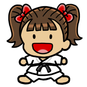 Girl Karate Character Clip Art At Clker Com   Vector Clip Art Online