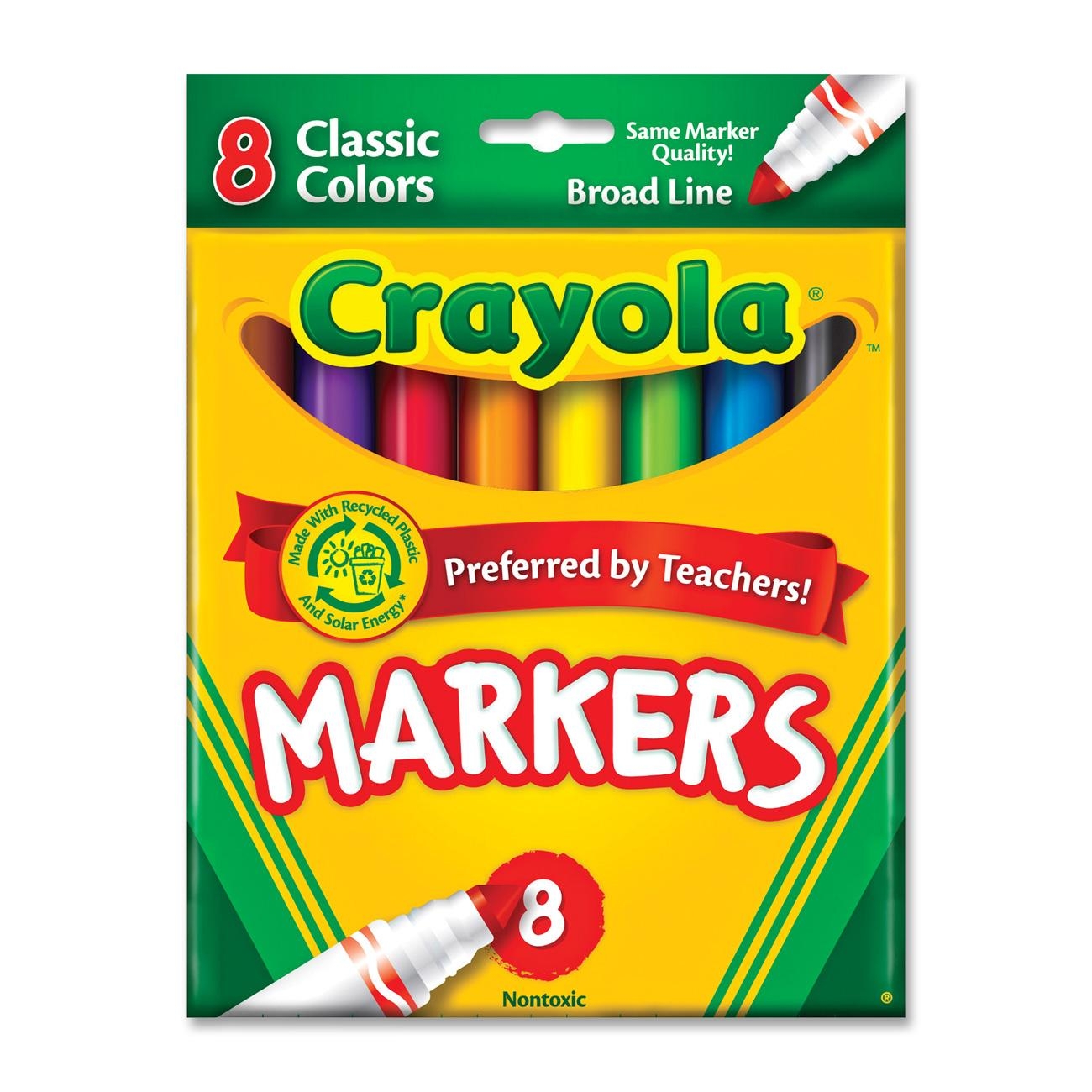 Markers Markers Conical Classic Colors 8ct Brand Crayola   3 79 Add