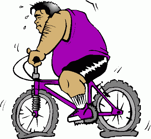 Mountain Biking   Cartoon Clipart   Mountain Biking   Cartoon Clip Art