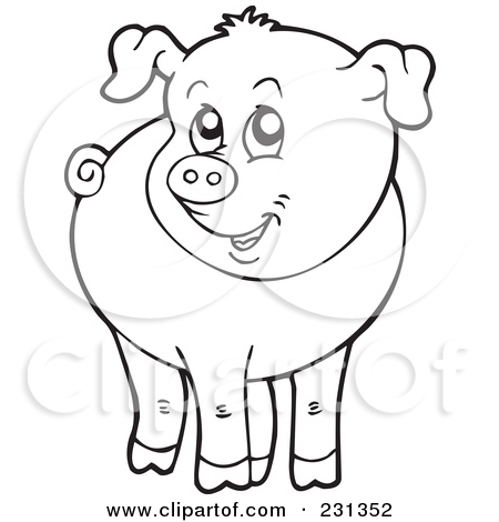 Royalty Free Pig Illustrations By Visekart  1