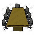 Shaped Meeting Table Clipart   Cliparthut   Free Clipart