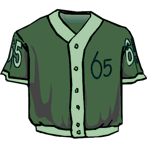 Shirt   Baseball Jersey Clipart Cliparts Of Shirt   Baseball Jersey