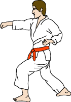 Sports Clipart  Free Graphics Images   Pictures Of Athlete Karate    