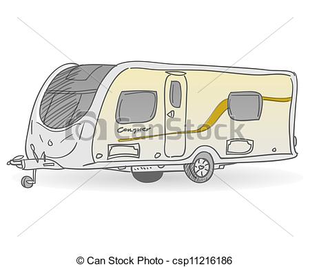 Towing Caravan   Csp11216186