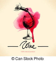 Wine Tasting Illustrations And Clipart