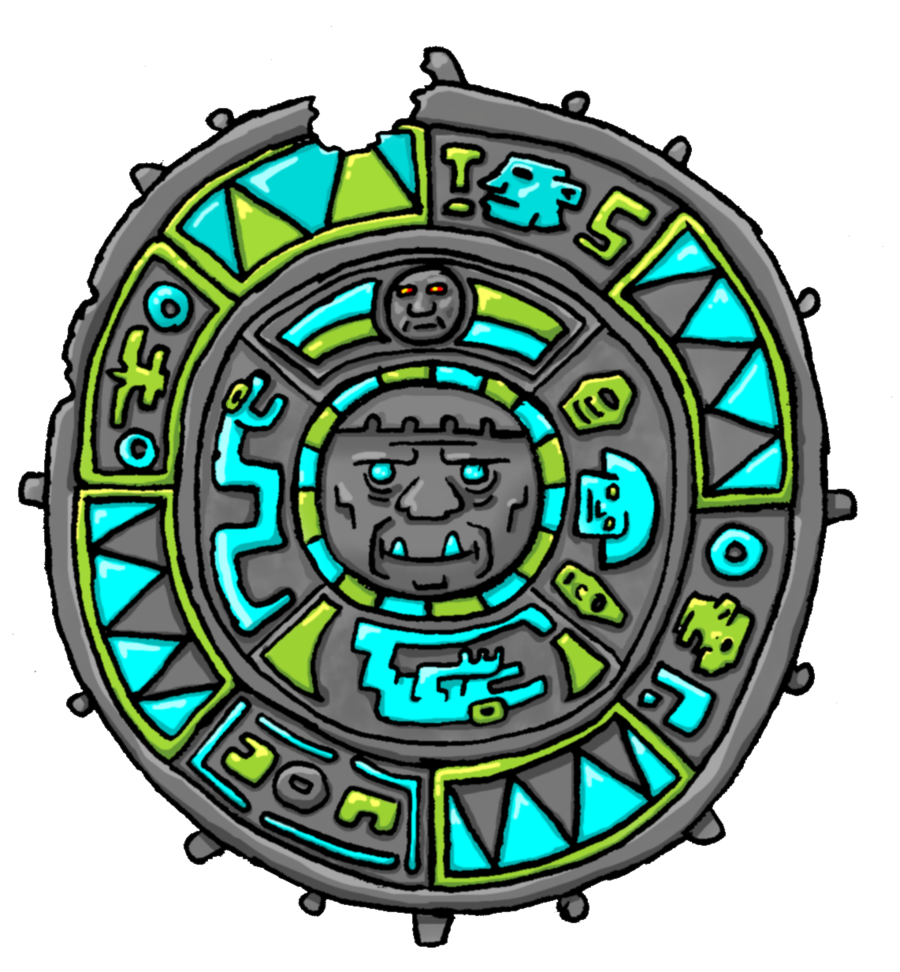 24 Aztec Calendar Drawings   Free Cliparts That You Can Download To