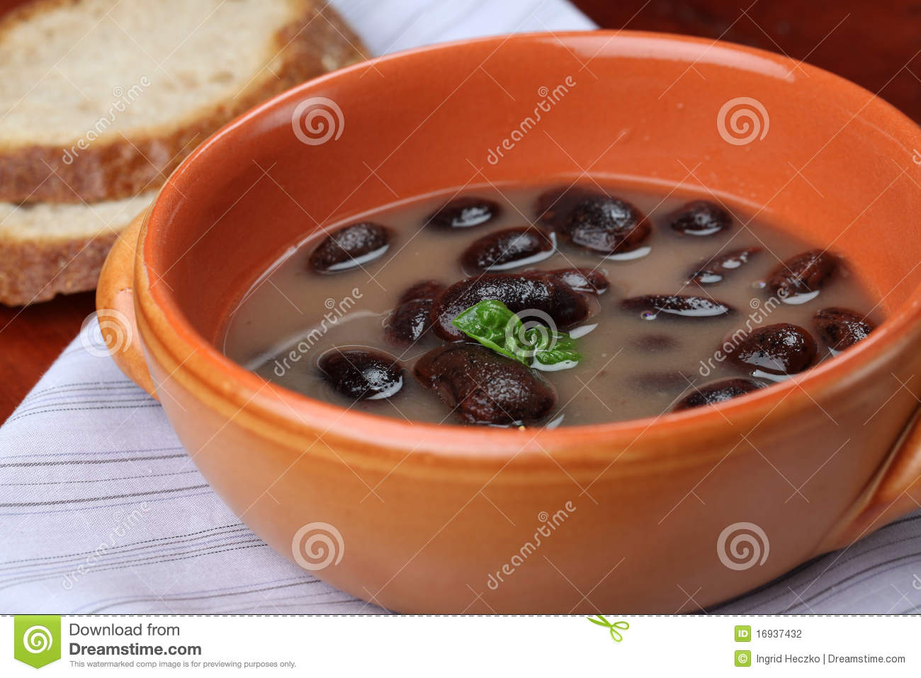Bean Soup Stock Photography   Image  16937432
