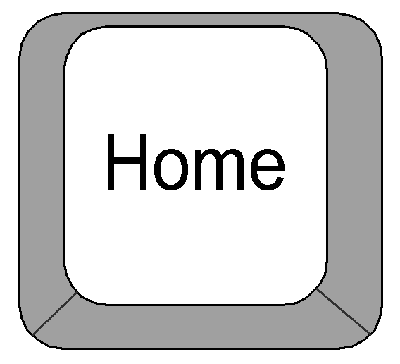 Clipart  Computer Keyboard Keys   Home Key