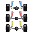 Clipart Vehicle Rims Vector Car Graphic Clip Wheel Auto Transport Rim