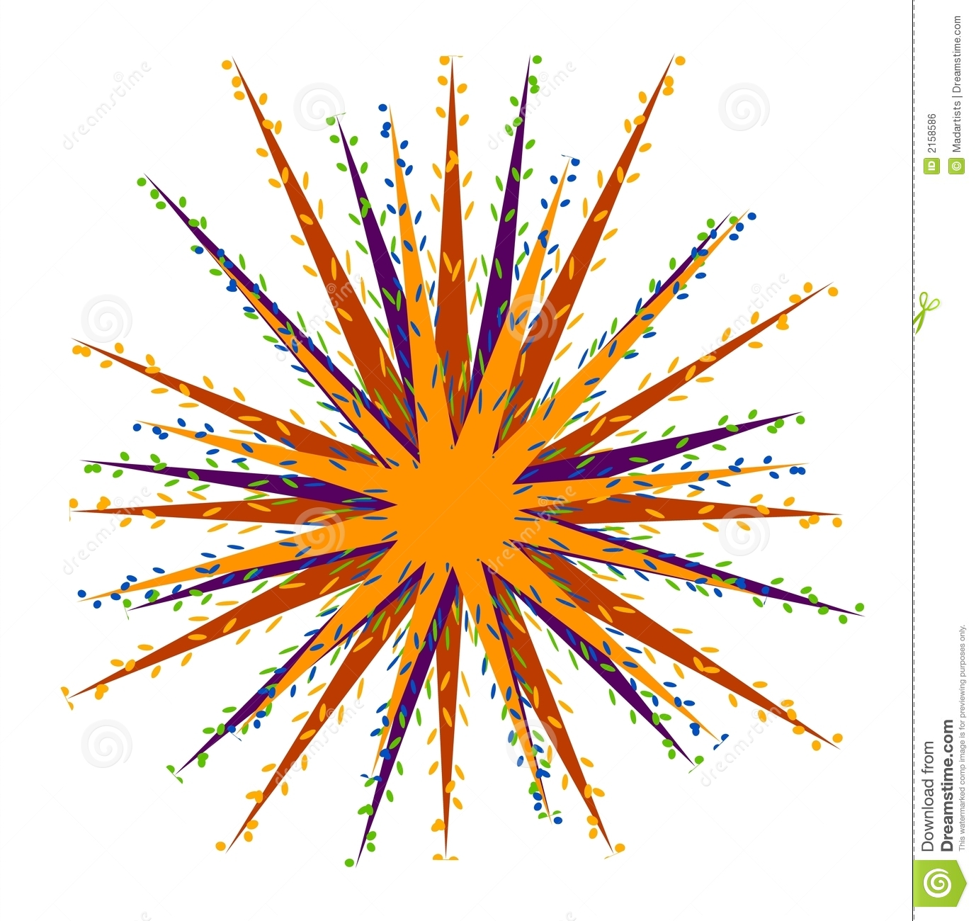 Confetti Explosion Spitzen Impuls Lizenzfreies Stockbild   Bild