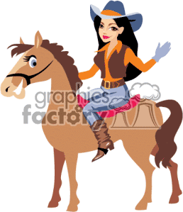 Cowgirl Clipart 1282242 012gif Clipart