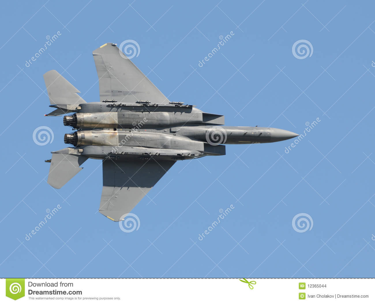 Fighter Jet In Flight Stock Images   Image  12365044