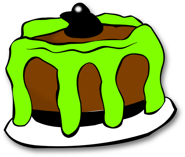 Halloween Cake Clip Art At Clker Com   Vector Clip Art Online Royalty
