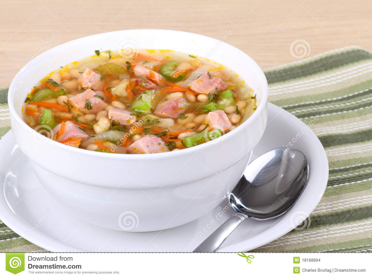 Ham And Bean Soup Stock Images   Image  18168994
