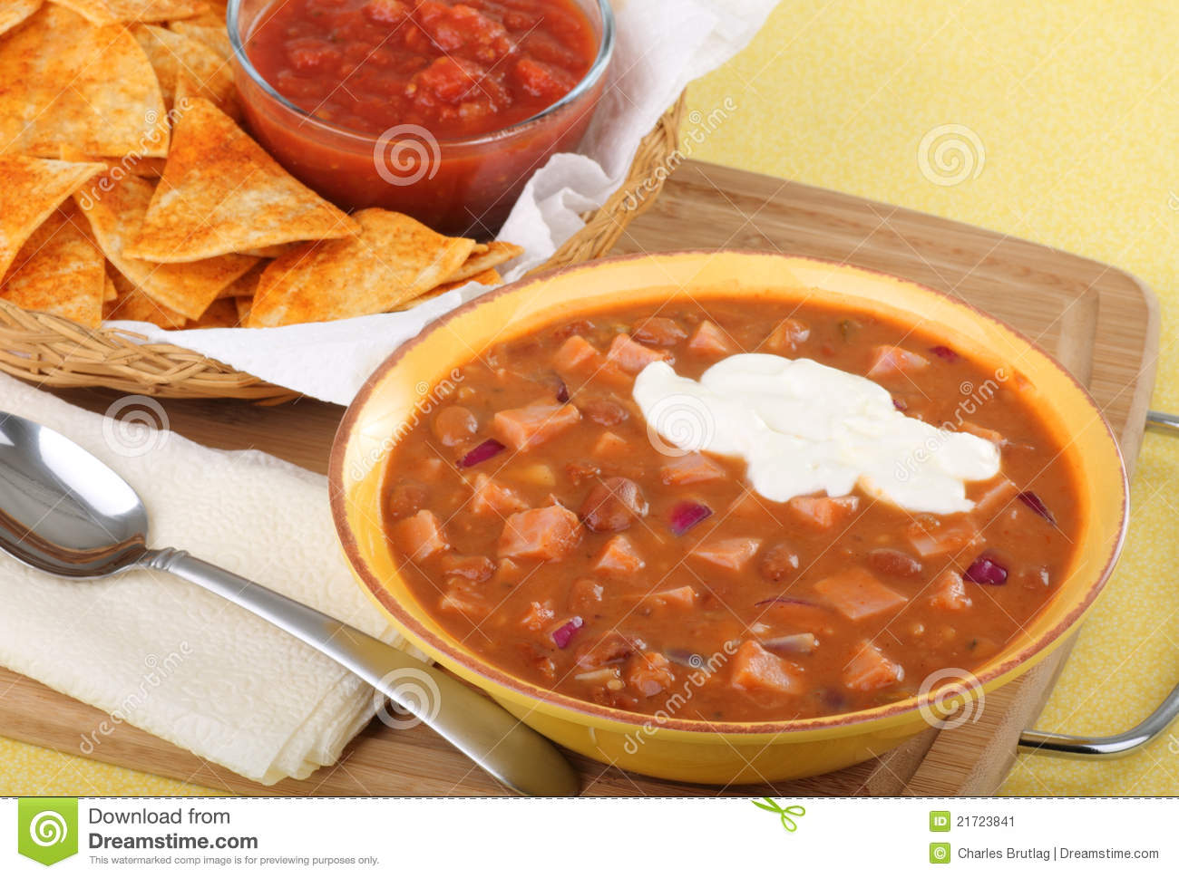 Han And Bean Soup Stock Image   Image  21723841