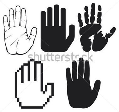     Hand Hand Print Hand Print Shape Stop Hand Silhouette 119984905 Jpg
