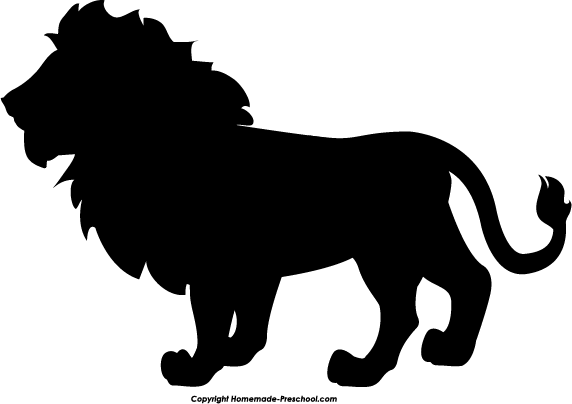Home Free Clipart Silhouette Clipart Silhouette Lion